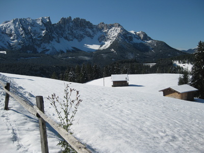 Der Latemar in den Dolomiten