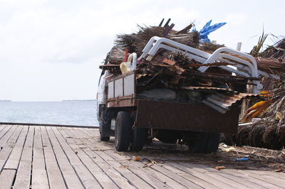 Müllprobleme auf den Malediven