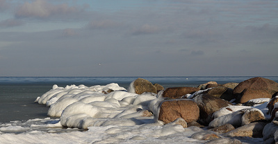 Winter an der Ostsee