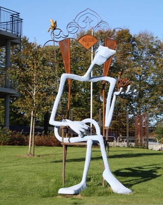Skulptur in Give (Dänemark)
