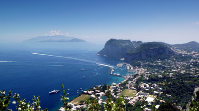 Traumhafte Ausblicke auf Capri