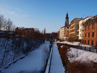 Leipzig im Winterkleid