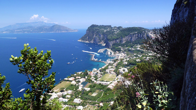 Traumhafte Ausblicke auf Capri