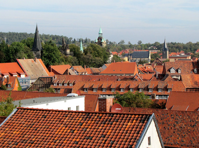 Quedlinburg, Dächer und Türme