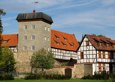 Quedlinburg, Blick zum Schauerturm