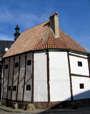 Quedlinburg, Ständerbau mit Nonnendach