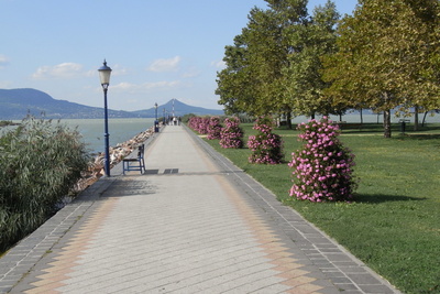 Hafenpromenade am Balaton