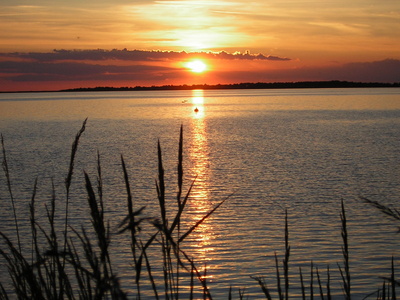 Abend an der Ostsee