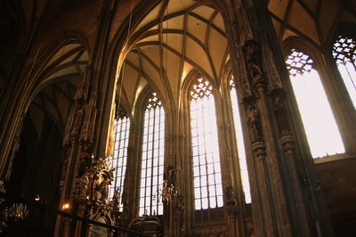 Die Fenster im Stephansdom