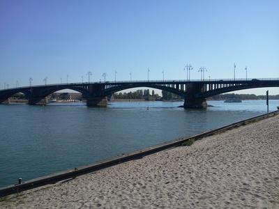 Rhein in Mainz