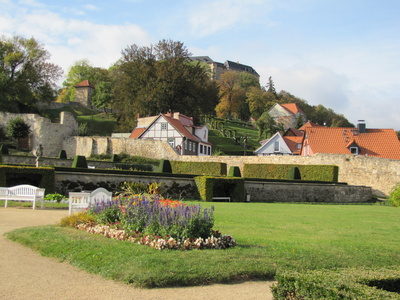 Terassengarten Schloß Quedlinburg