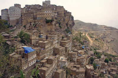 Berdorf in Yemen - nördlich von Sanaa