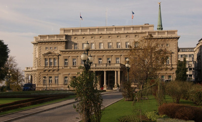 Das Rathaus in Belgrad