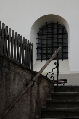 Die Treppe zur Kirche
