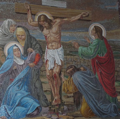 Kreuzigungs-Mosaik