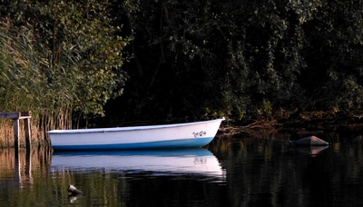 Einsames Boot