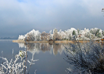 Die Hütte am See