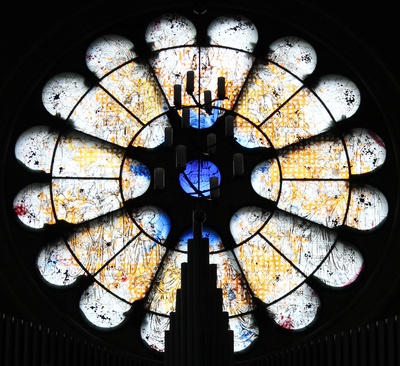 Rosettenfenster St. Lukas, München