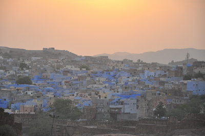 Sonnenuntergang in Jodhpur