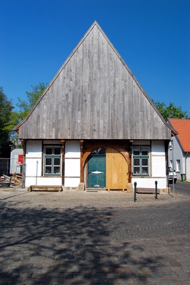Burgsteinfurt, saniertes Fachwerkhaus