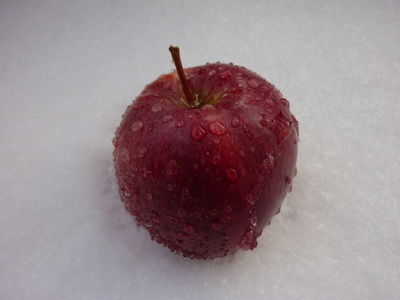 Schnee-Apfel