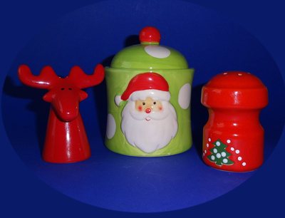 Weihnachtliche Keramik