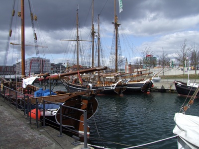 Yachten im Kieler Seglerhafen