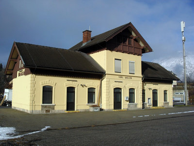 Bahnhof in Thörl Maglern