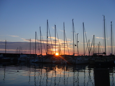 Abendstimmung im Hafen