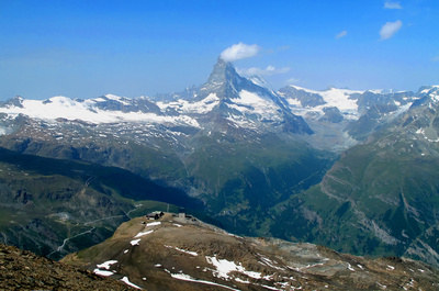 Auf dem Oberrothorn (mit Matterhorn)