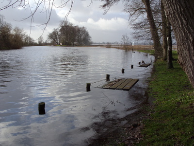 Hamme Hochwasser Januar 2012