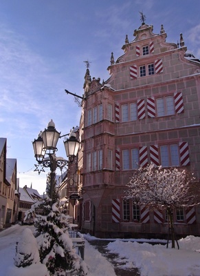 historisches gebäude  Winter 2010.....bad bergzabern