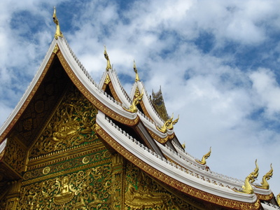 Buddhistischer Tempel in Luang rabang