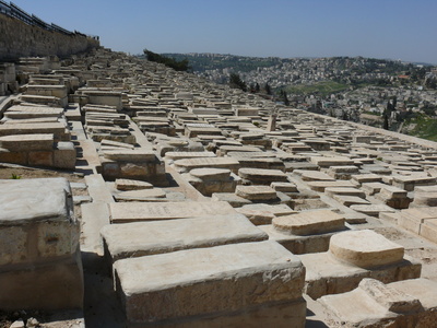 Alter jüdischer Friedhof in Jerusalem