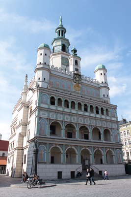 Das Rathaus von Posen/Poznań