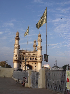Der Char-Minar in Hyderabad, Indien