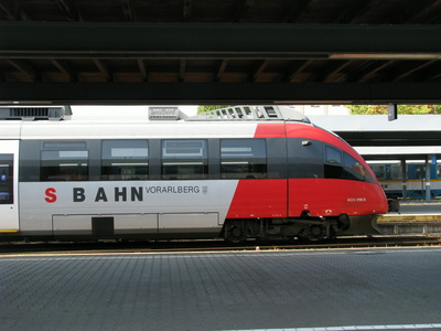 S  Bahn Vorarlberg im Bahnhof Lindau