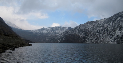 Changu-See in Sikkim, Himalaya