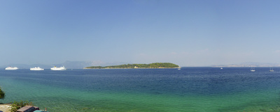 Bucht vor Korfu-Stadt / Kerkyra
