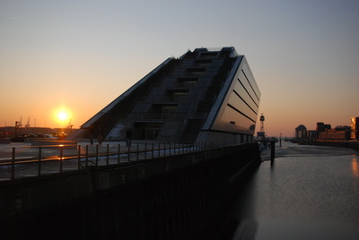 Abendsonne am Dockland