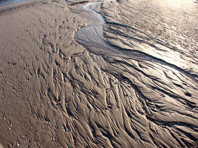 Horumersiel nach dem Sturm Strand