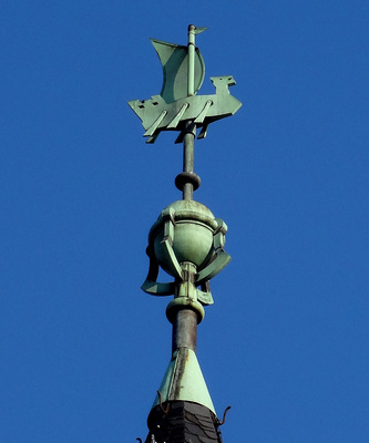 Wetterfahne (Rathausturm Köpenick)