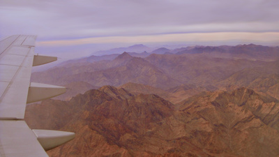 Flug über den Sinai