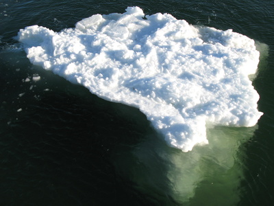 Eisberg vor Scharbeutz