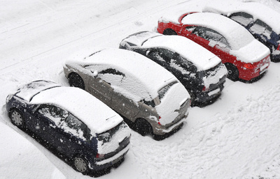 Neuschnee im Februar