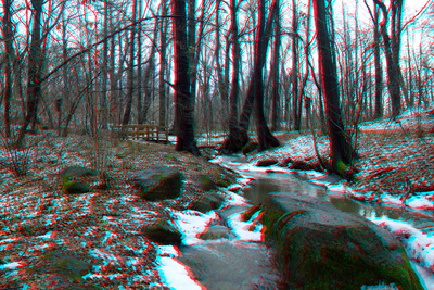 Naturpark 2 in 3d Anaglyphentechnik