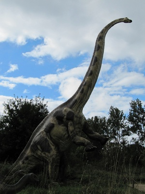 Brontosaurus auf Rügen