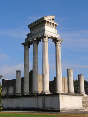 Tempel in Xanten