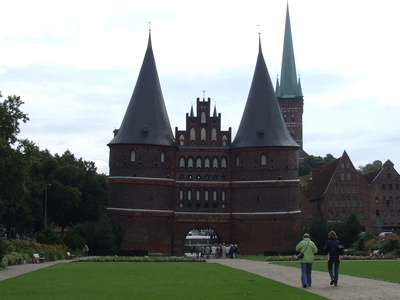 Holsten-Tor in Lübeck