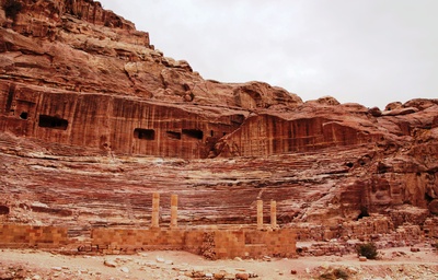 Das Römische Theater von Petra